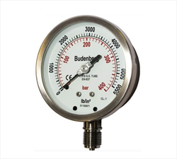 Pressure Gauges 63MM 70Bar 1/4 inch BSP Budenberg